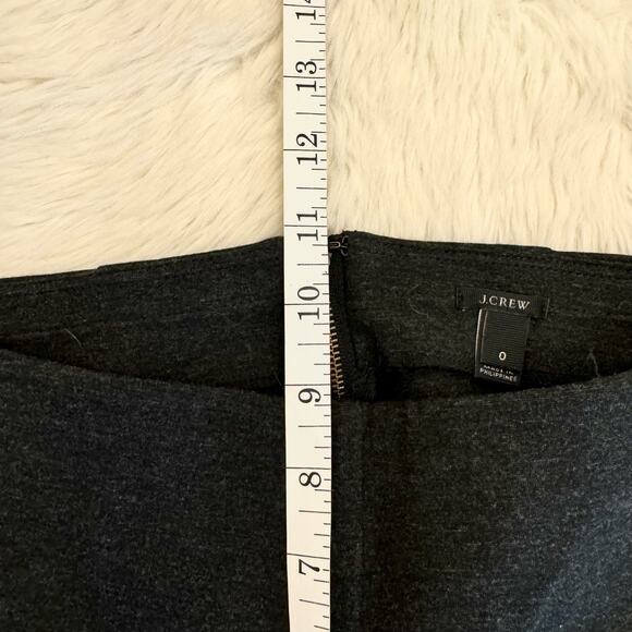 J. Crew Black Tall Pixie Leather Trim Tuxedo Stripe Skinny Pants 0 NWOT - Picture 13 of 15
